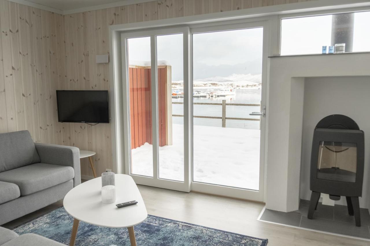 Brand New Nappstraumen Seaview Cabin Villa Gravdal  Exterior foto