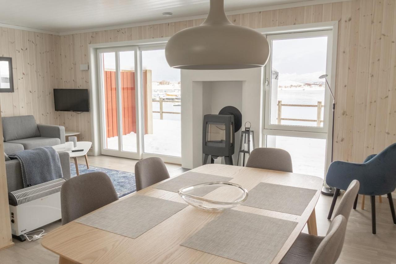 Brand New Nappstraumen Seaview Cabin Villa Gravdal  Exterior foto