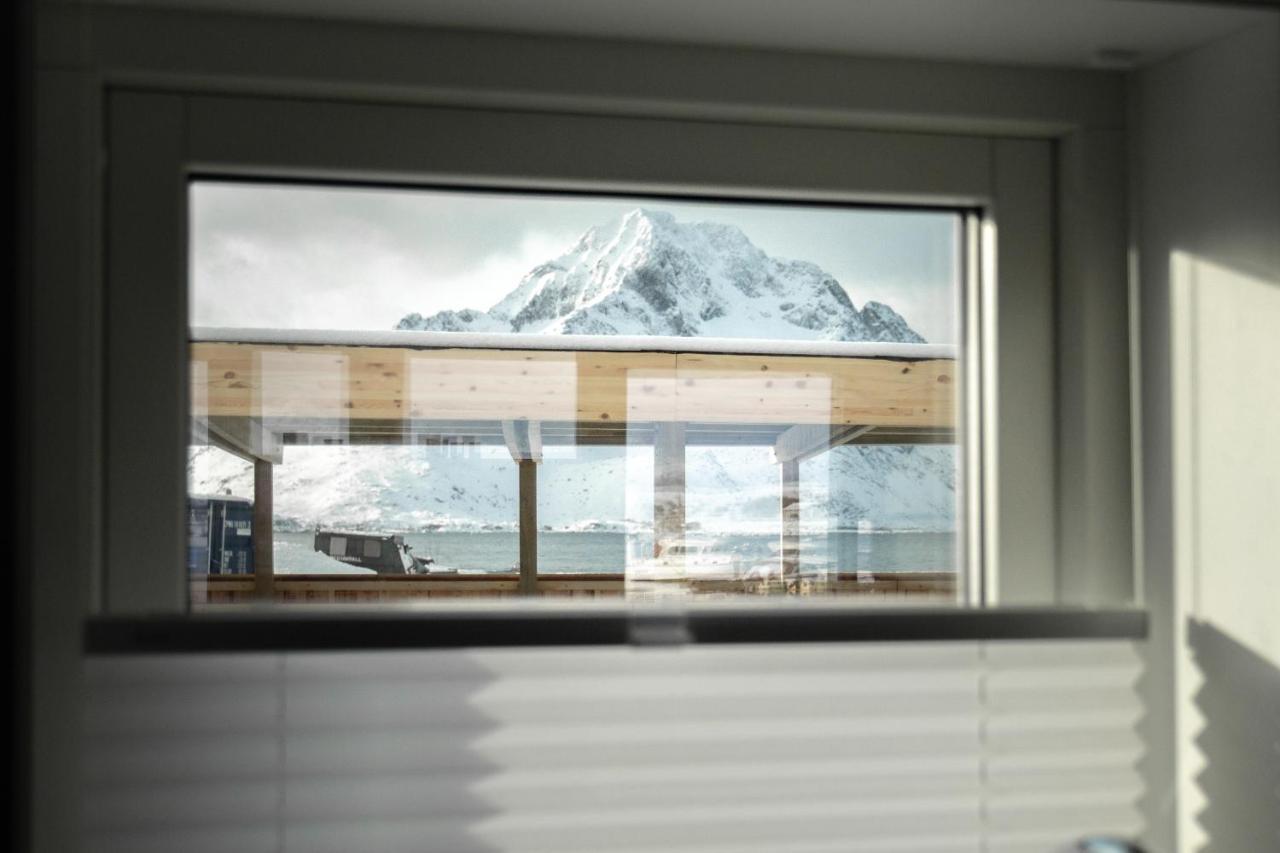 Brand New Nappstraumen Seaview Cabin Villa Gravdal  Exterior foto