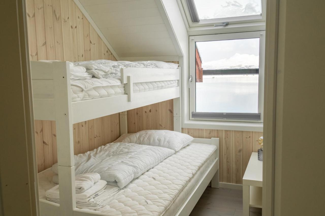 Brand New Nappstraumen Seaview Cabin Villa Gravdal  Exterior foto