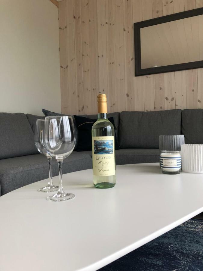 Brand New Nappstraumen Seaview Cabin Villa Gravdal  Exterior foto